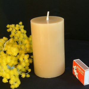 Bees Honey Beeswax Candle Large
