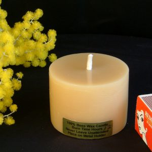Bee Honey Beeswax Candle